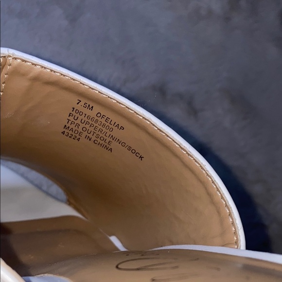 Wild Pair White Platform Mules - Picture 8 of 9